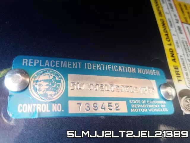 5LMJJ2LT2JEL21389 фото 2