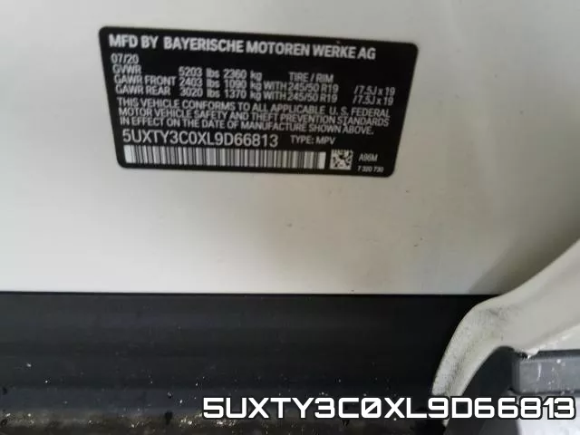 5UXTY3C0XL9D66813 фото 2