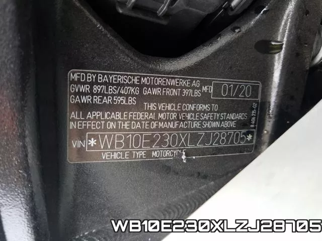 WB10E230XLZJ28705 фото 2