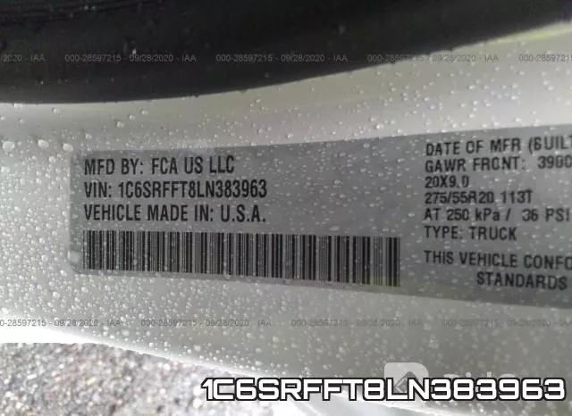 1C6SRFFT8LN383963 фото 9