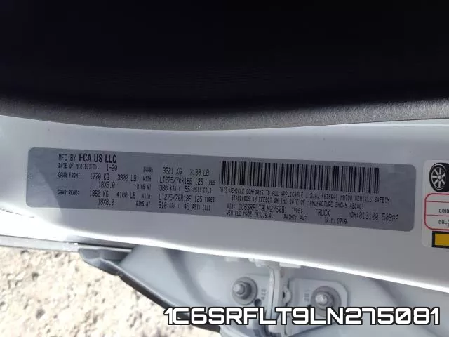 1C6SRFLT9LN275081 фото 2