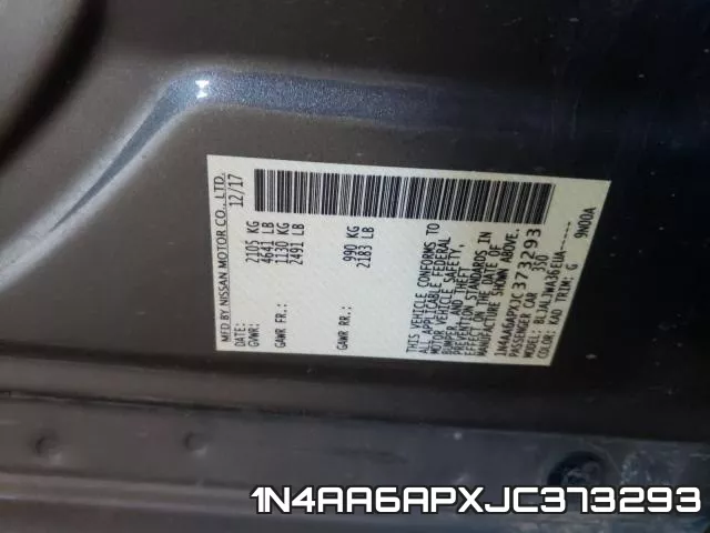 1N4AA6APXJC373293 фото 2
