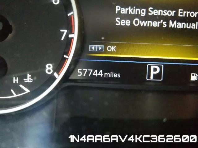 1N4AA6AV4KC362600 фото 8