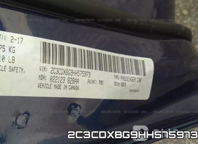 2C3CDXBG9HH575973 фото 9