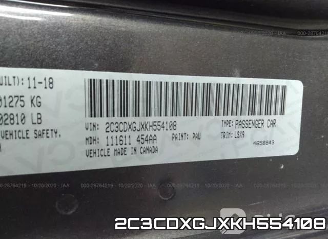 2C3CDXGJXKH554108 фото 10