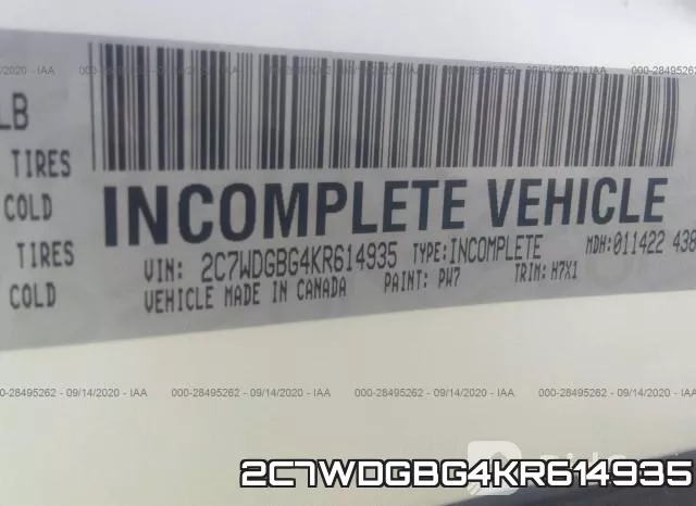 2C7WDGBG4KR614935 фото 10