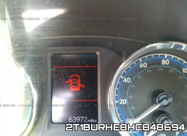 2T1BURHE8HC848694 фото 8