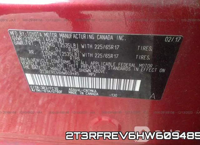 2T3RFREV6HW609485 фото 10