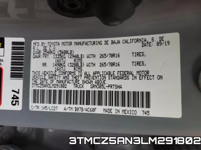 3TMCZ5AN3LM291802 фото 2