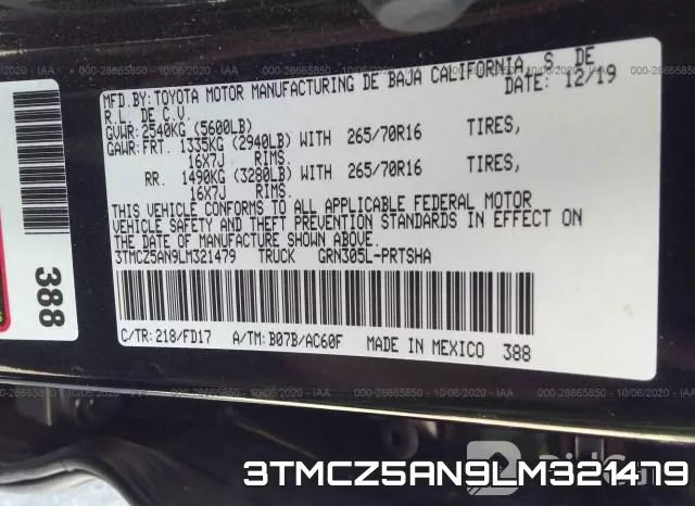3TMCZ5AN9LM321479 фото 9