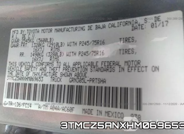 3TMCZ5ANXHM069653 фото 10