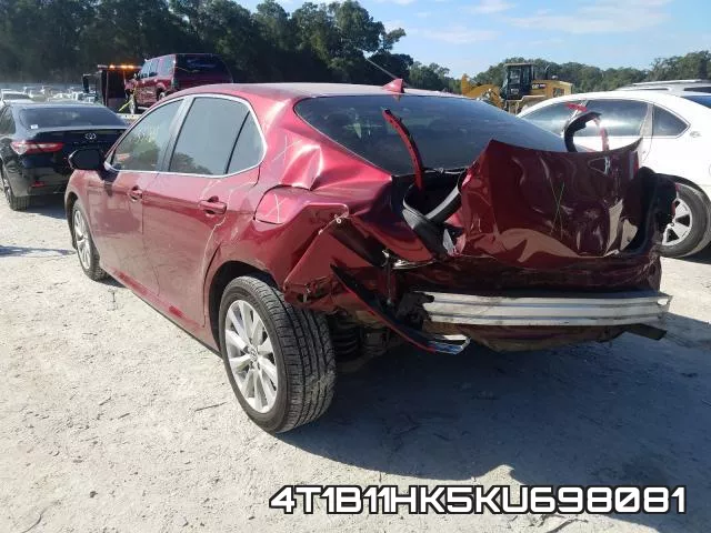 4T1B11HK5KU698081 фото 4