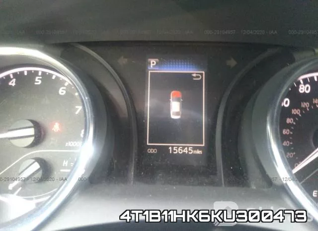 4T1B11HK6KU300473 фото 7