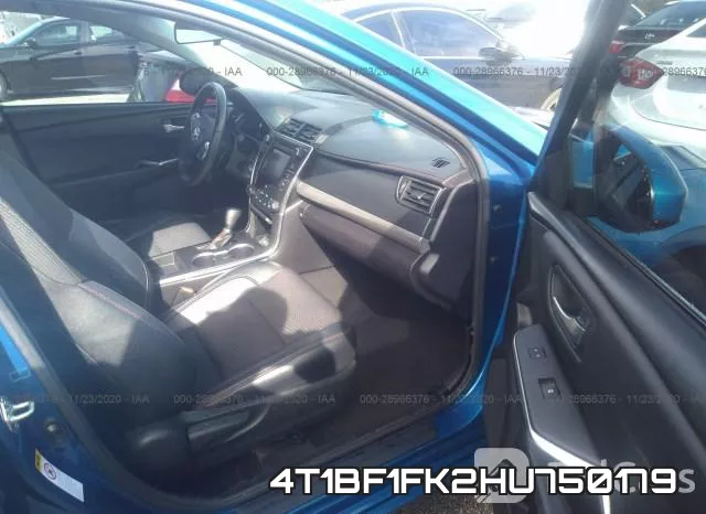4T1BF1FK2HU750179 фото 6
