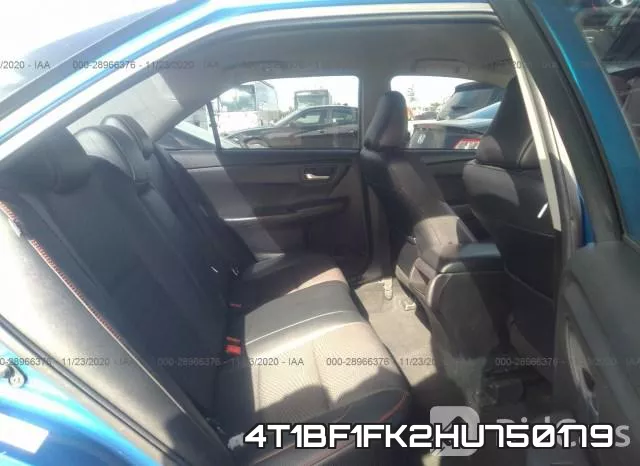 4T1BF1FK2HU750179 фото 9