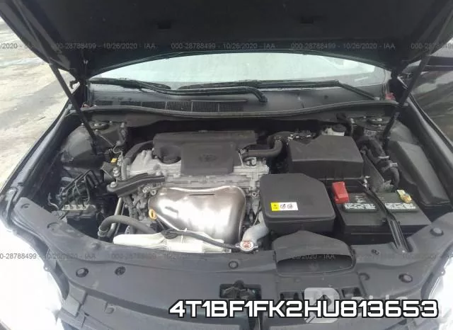4T1BF1FK2HU813653 фото 2