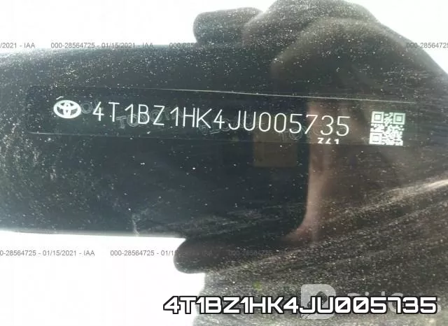 4T1BZ1HK4JU005735 фото 10