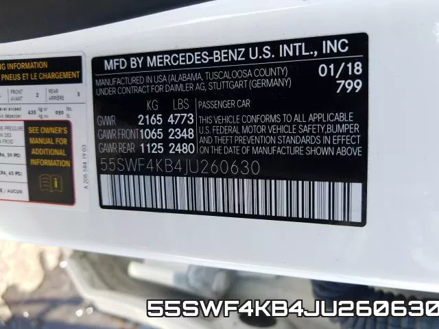 55SWF4KB4JU260630 фото 2
