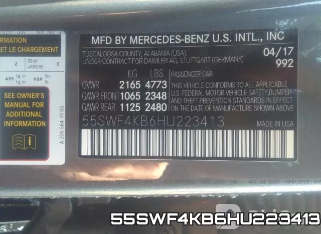 55SWF4KB6HU223413 фото 10
