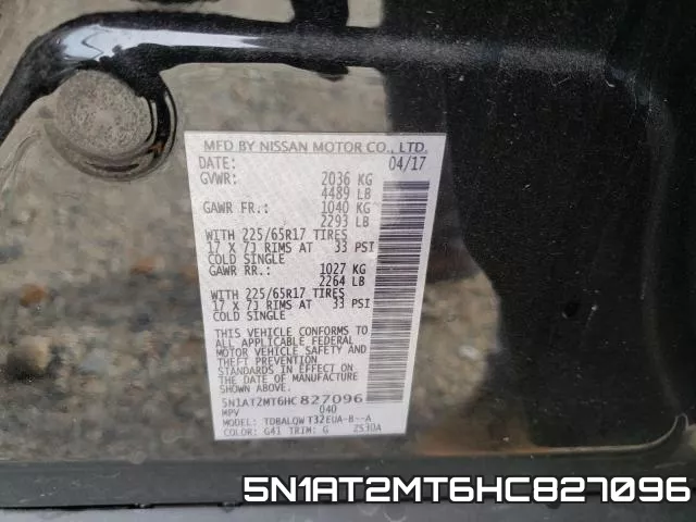 5N1AT2MT6HC827096 фото 2