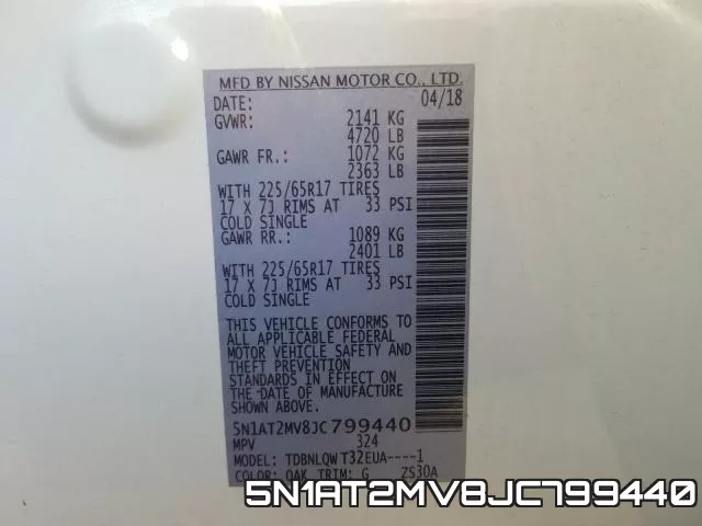 5N1AT2MV8JC799440 фото 2