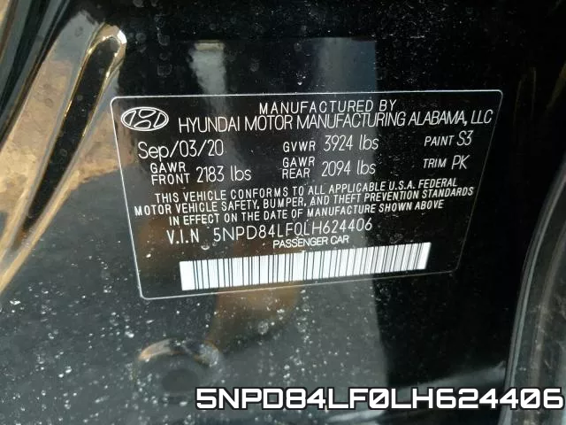 5NPD84LF0LH624406 фото 2