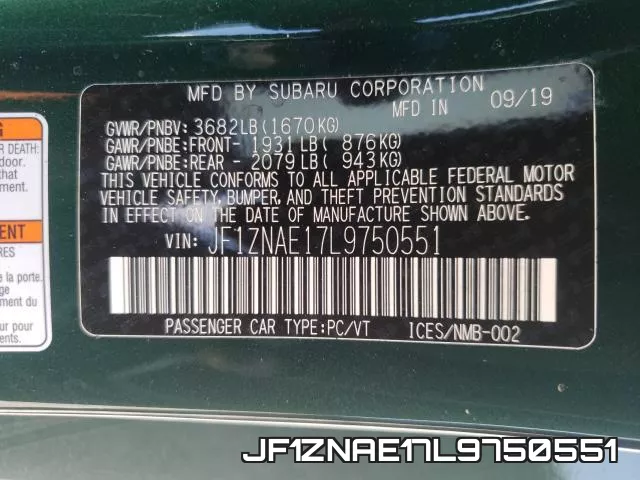 JF1ZNAE17L9750551 фото 2