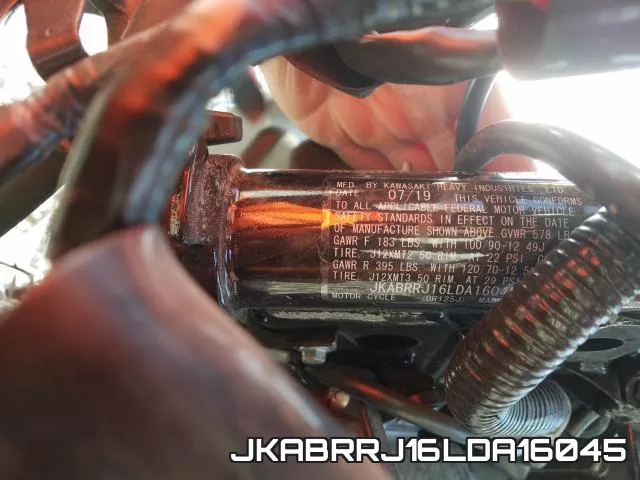 JKABRRJ16LDA16045 фото 2