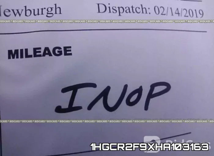 1HGCR2F9XHA103163 фото 8