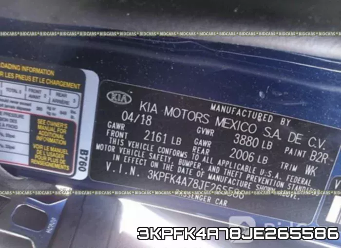 3KPFK4A78JE265586 фото 10