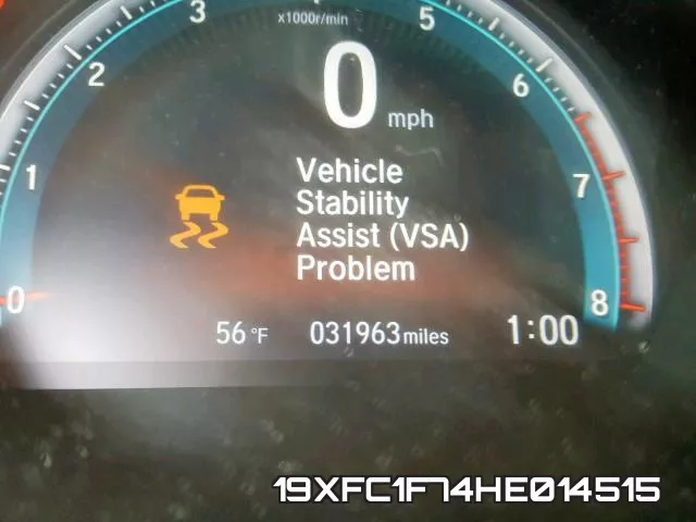 19XFC1F74HE014515 фото 9