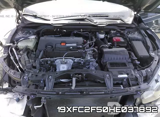 19XFC2F50HE037892 фото 2