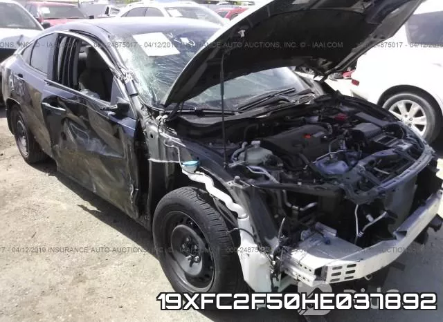 19XFC2F50HE037892 фото 7