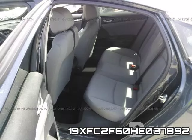 19XFC2F50HE037892 фото 9