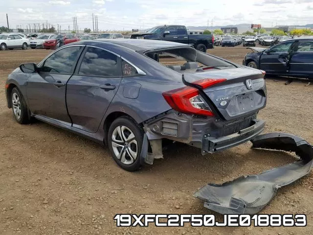 19XFC2F50JE018863 фото 4