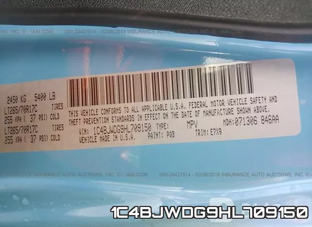 1C4BJWDG9HL709150 фото 10
