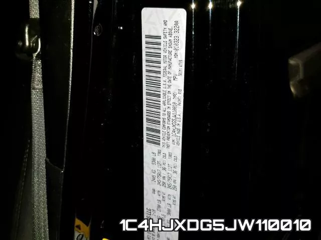 1C4HJXDG5JW110010 фото 2