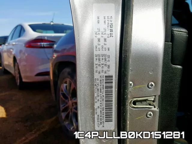 1C4PJLLB0KD151281 фото 2