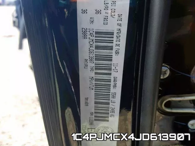 1C4PJMCX4JD613907 фото 2