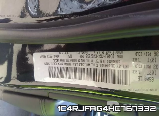 1C4RJFAG4HC767332 фото 10