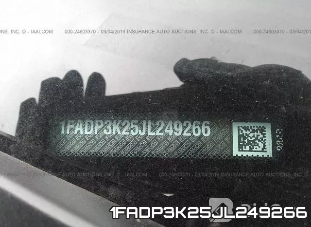 1FADP3K25JL249266 фото 10