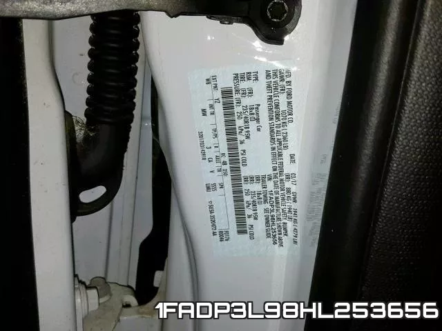 1FADP3L98HL253656 фото 2