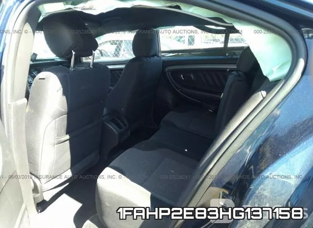 1FAHP2E83HG137158 фото 9