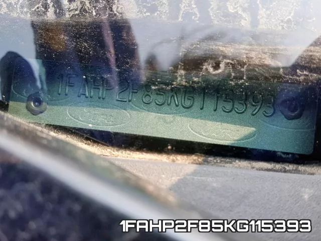 1FAHP2F85KG115393 фото 2