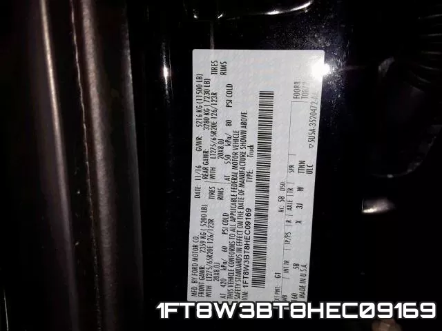 1FT8W3BT8HEC09169 фото 2