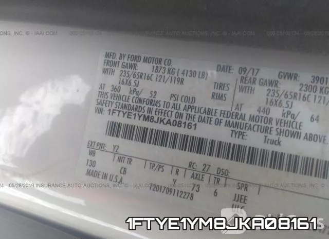 1FTYE1YM8JKA08161 фото 10