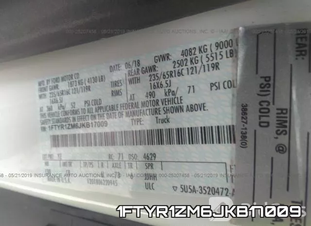 1FTYR1ZM6JKB17009 фото 10