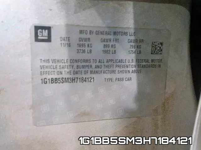 1G1BB5SM3H7184121 фото 2