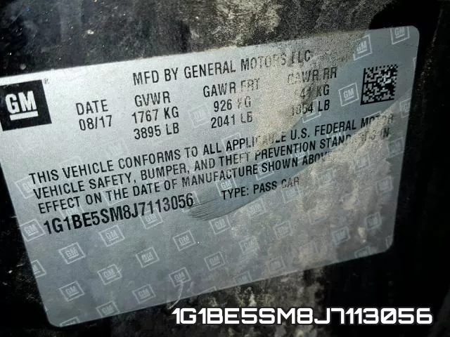 1G1BE5SM8J7113056 фото 2