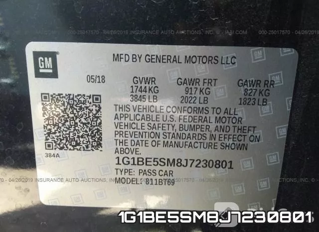 1G1BE5SM8J7230801 фото 10